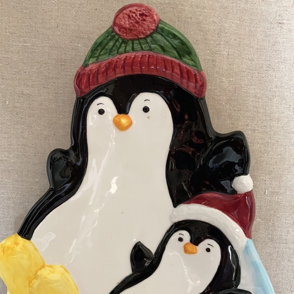 Vintage 1998 Blizzard Cook Club penguin platter - Picture 3 of 5